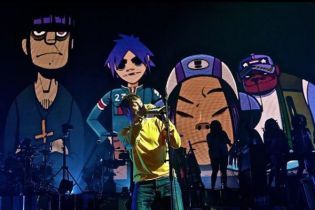 В Германии участник Gorillaz упал со сцены прямо во время выступления