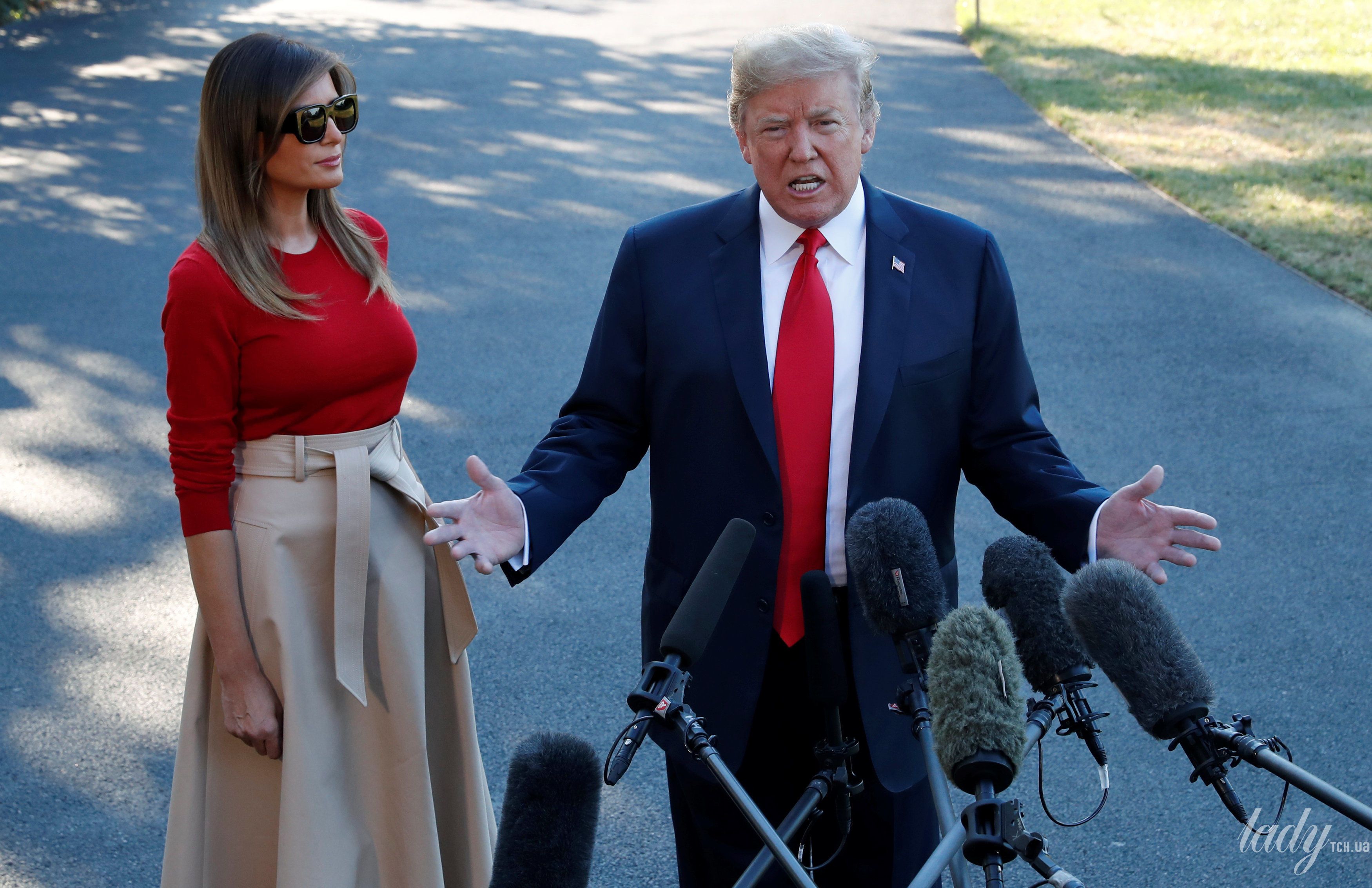 Мелания Трамп и Дональд Трамп_4