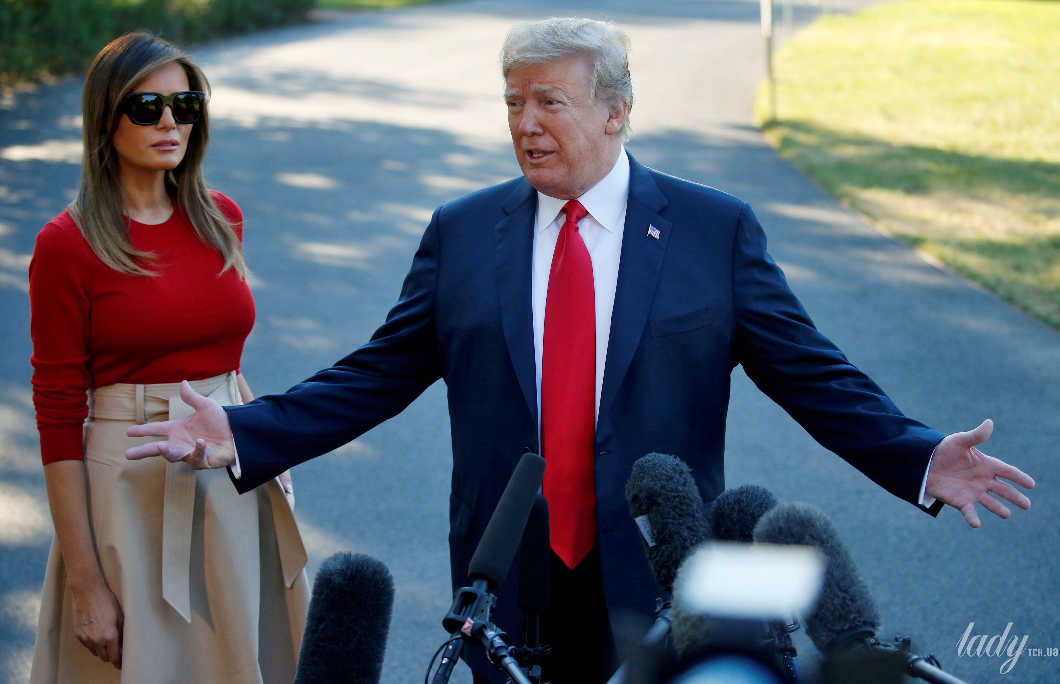 Мелания Трамп и Дональд Трамп_1