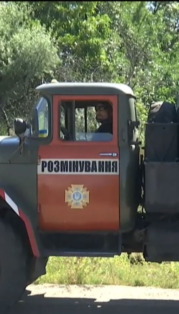 Украинским саперам ДСНС приходится каждое утро разминировать Донецкую фильтровальную станцию