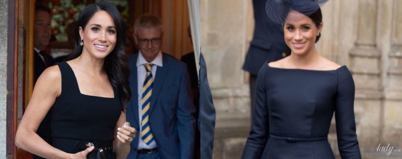 Dior против Emilia Wickstead: битва черных платьев герцогини Сассекской Меган