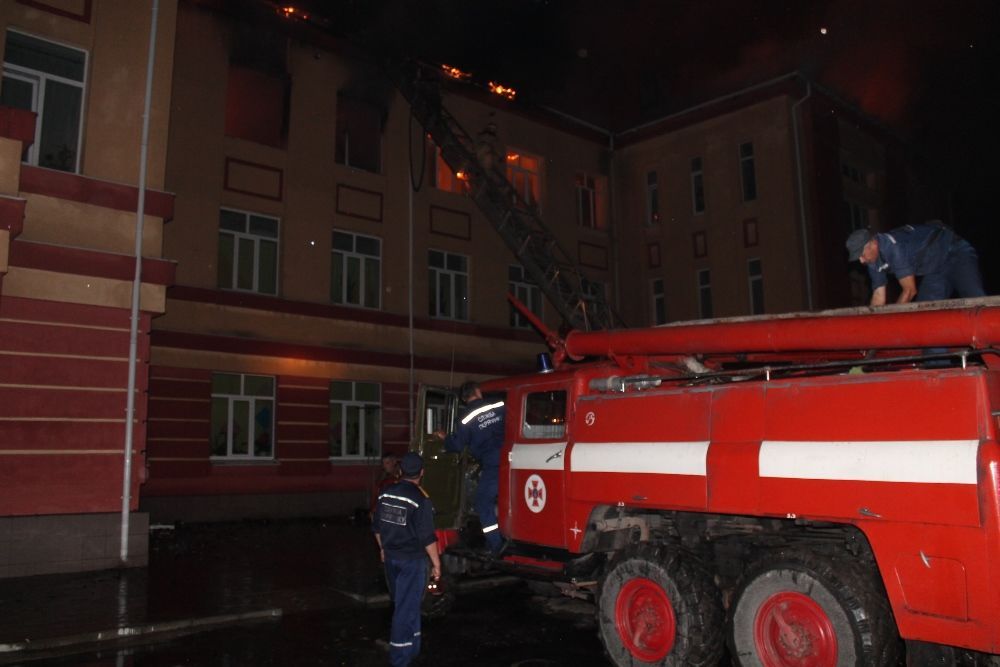 пожежа у школі