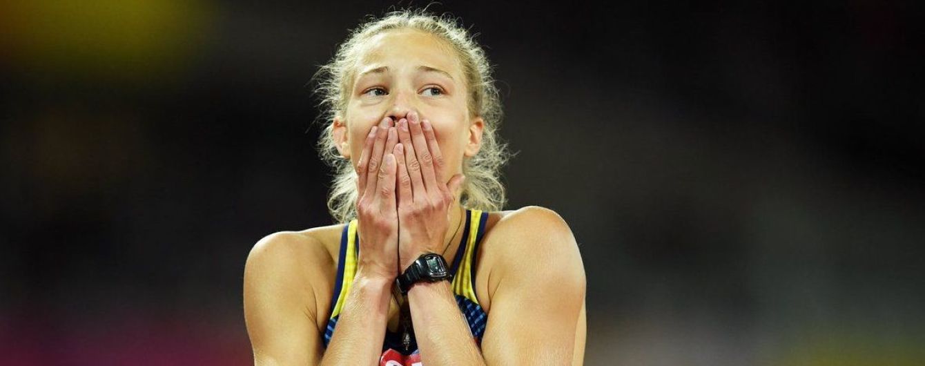 Украинская легкоатлетка Шух триумфовала на чемпионате мира в неосновной для себя дисциплине