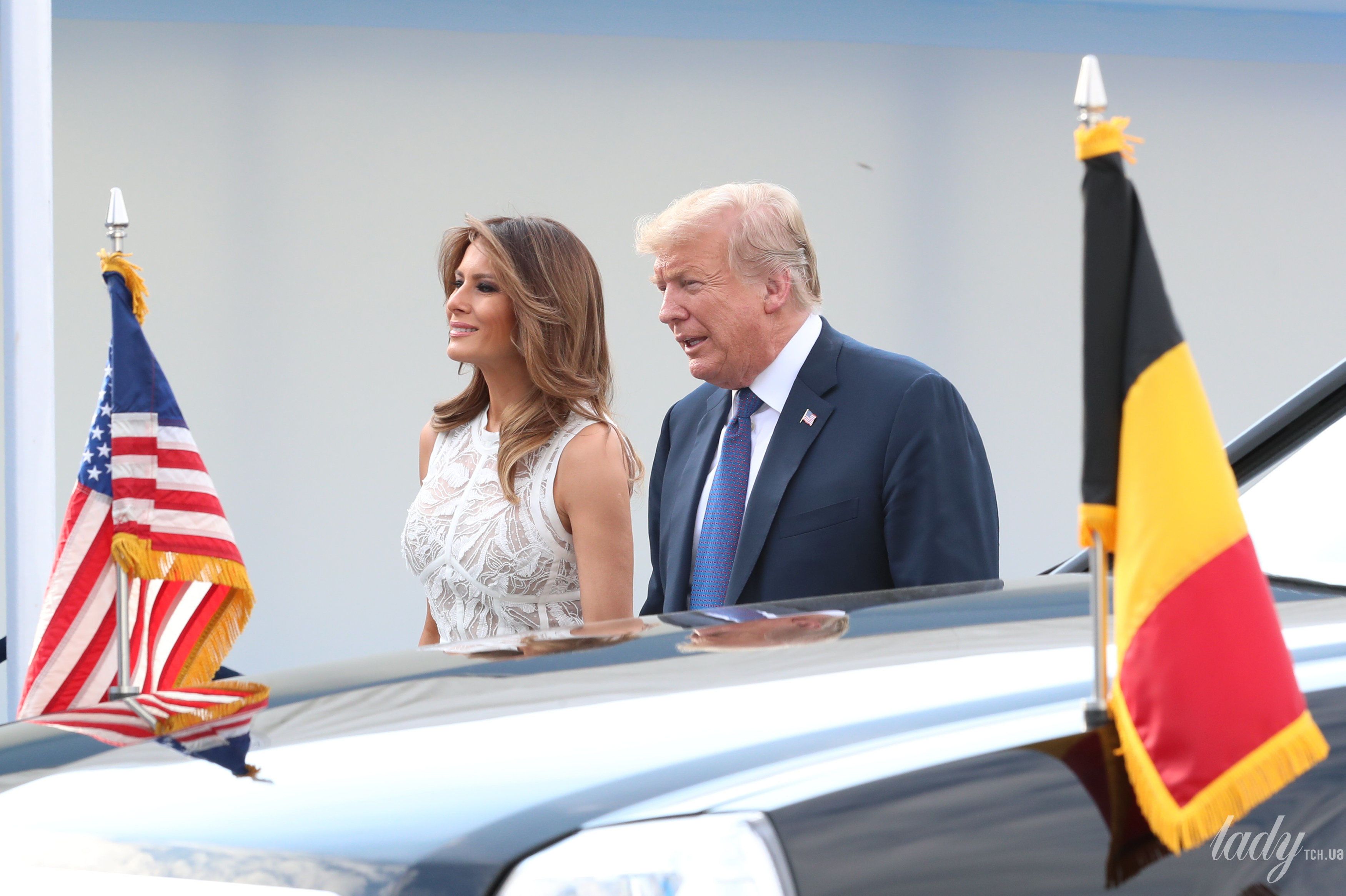 Мелания Трамп на саммите НАТО_5