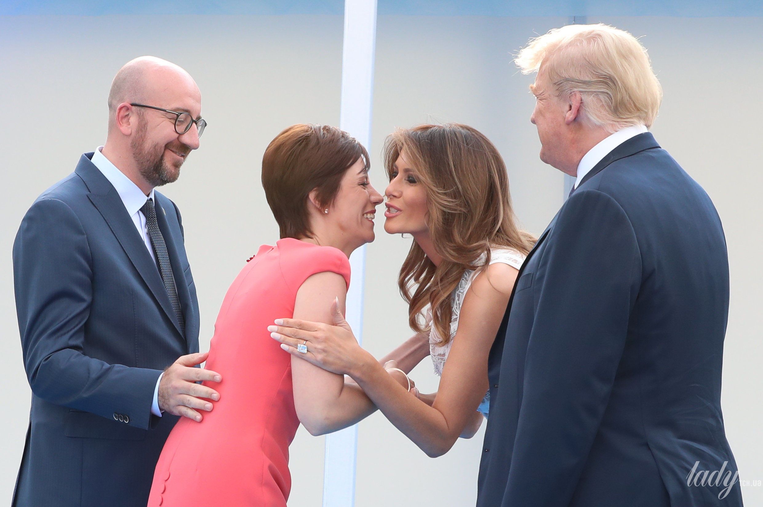Мелания Трамп на саммите НАТО_2