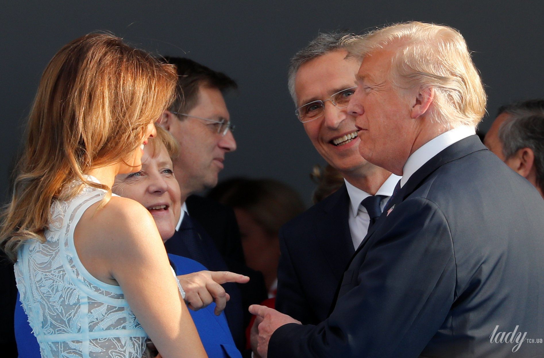 Мелания Трамп на саммите НАТО_3