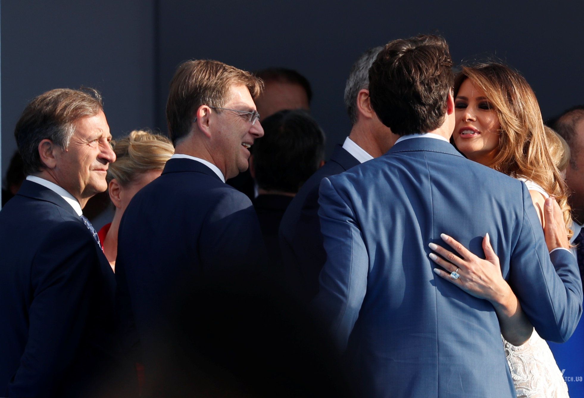 Мелания Трамп на саммите НАТО_9