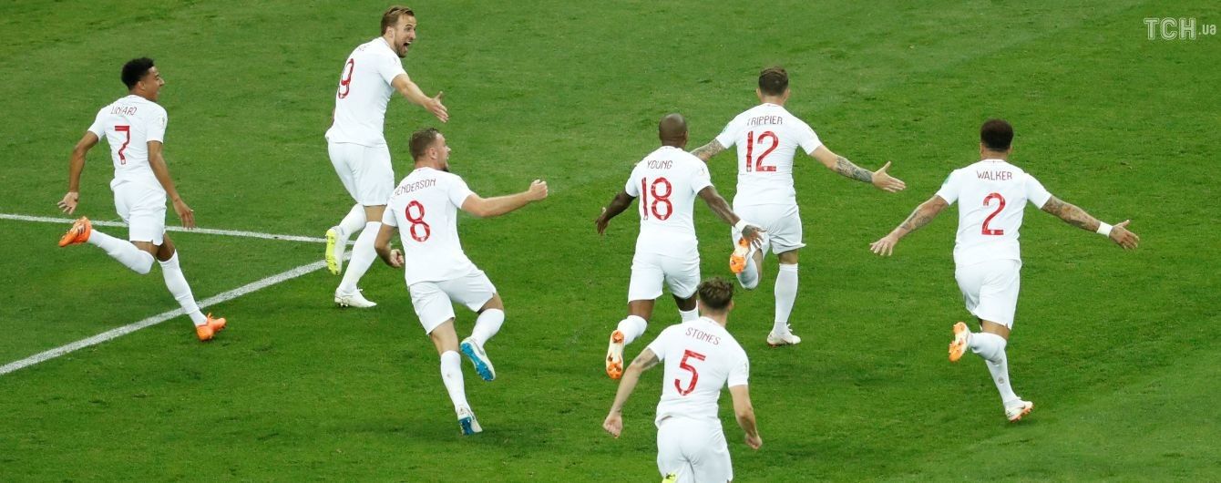 Ляп року: футболісти збірної Англії побігли забивати, поки хорвати святкували з фанатами