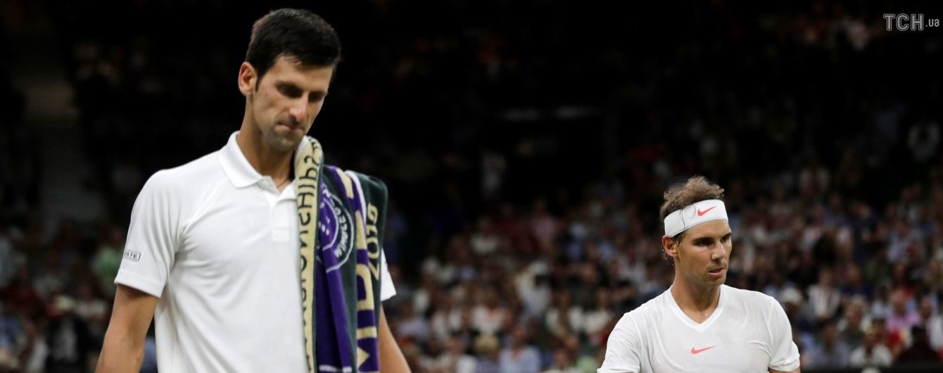 Матч Wimbledon Джокович – Надаль прерван