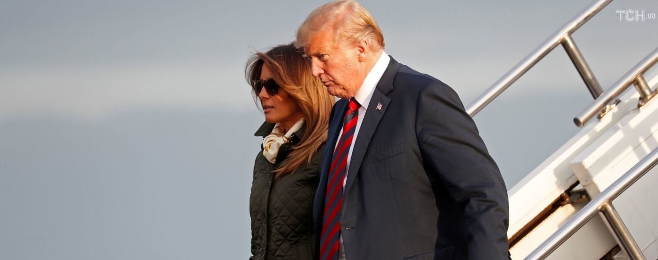 После Лондона Трампа встретили протестами в Глазго