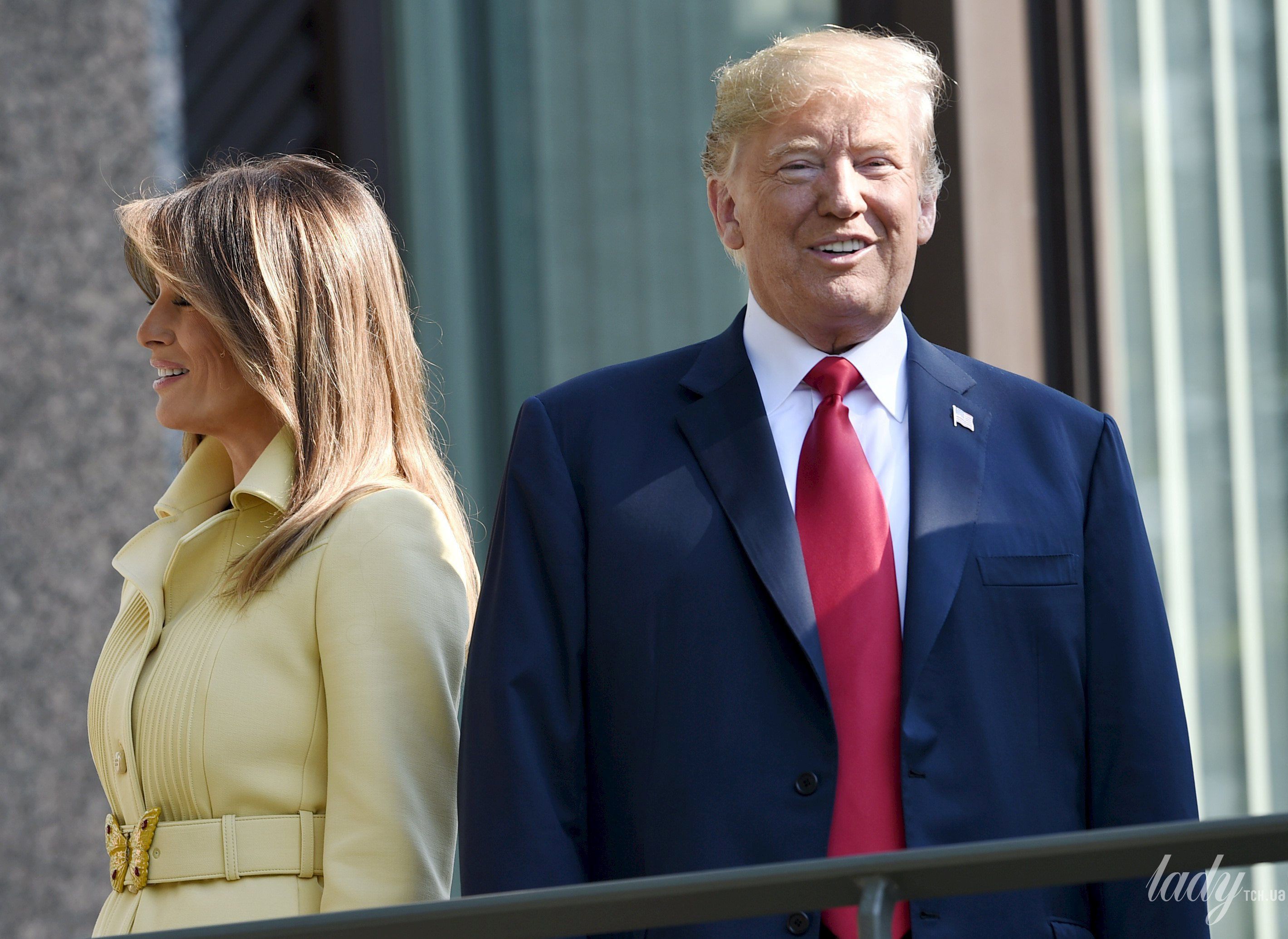 Дональд Трамп, первая леди Мелания Трамп, президент Финляндии Саули Ниинисто, его жена Дженни Хаукио_3