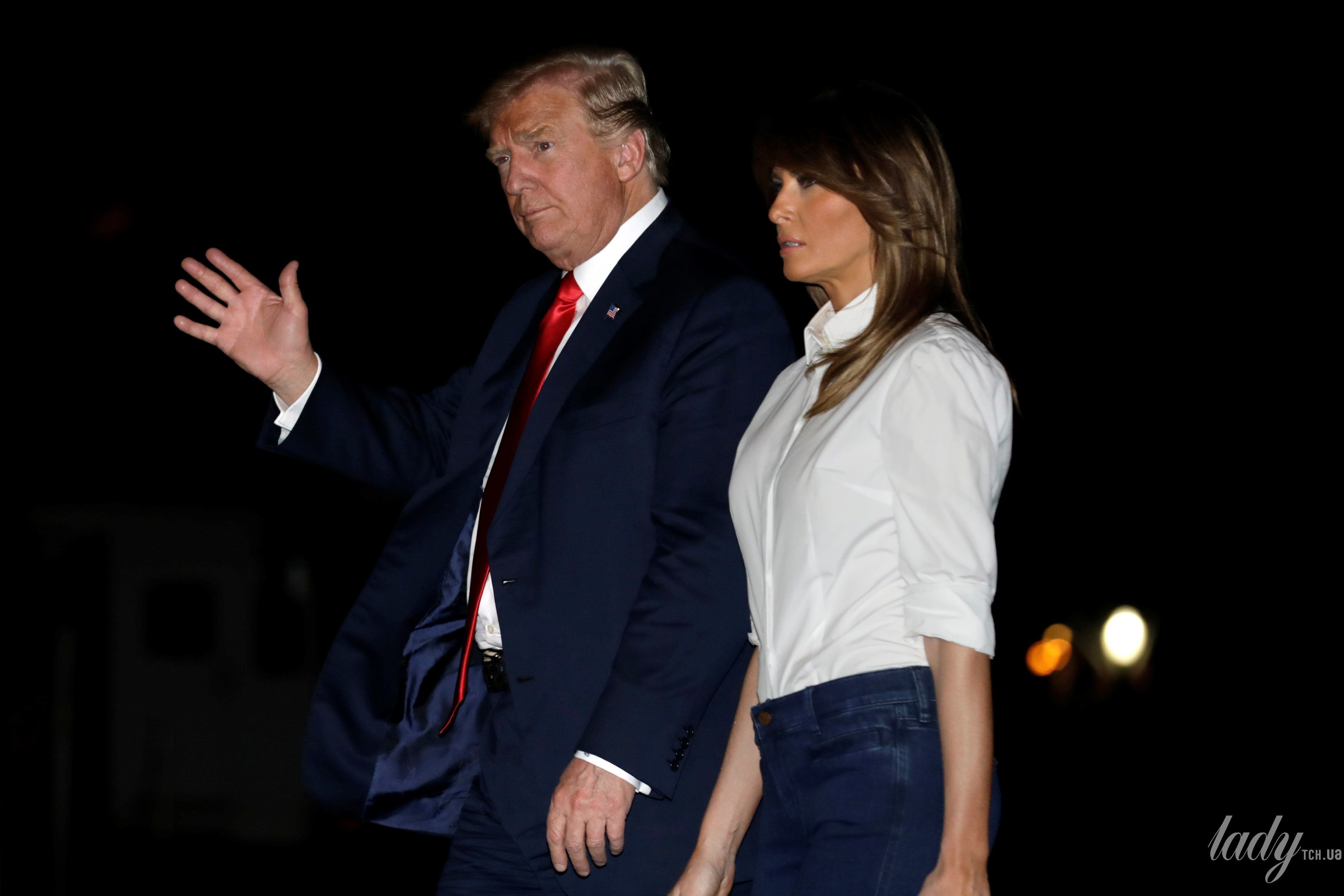 Мелания Трамп и Дональд Трамп_2