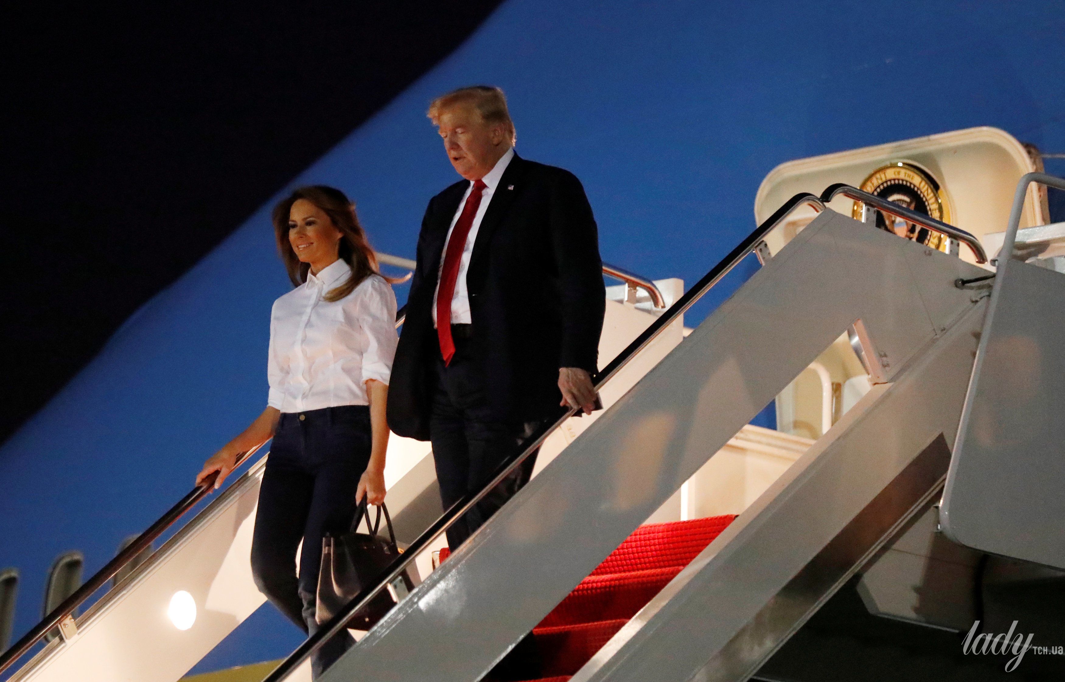 Мелания Трамп и Дональд Трамп_1