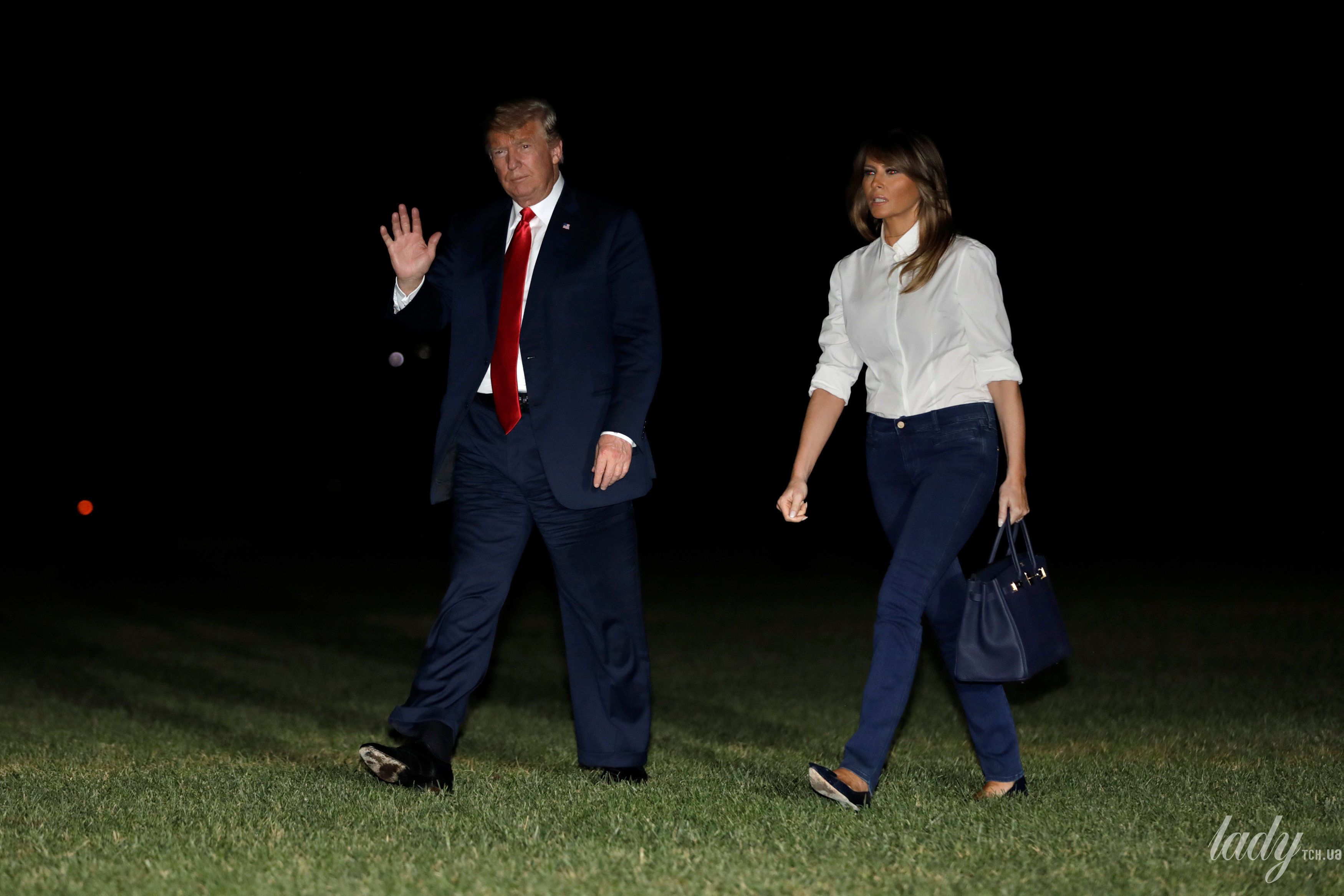 Мелания Трамп и Дональд Трамп_4
