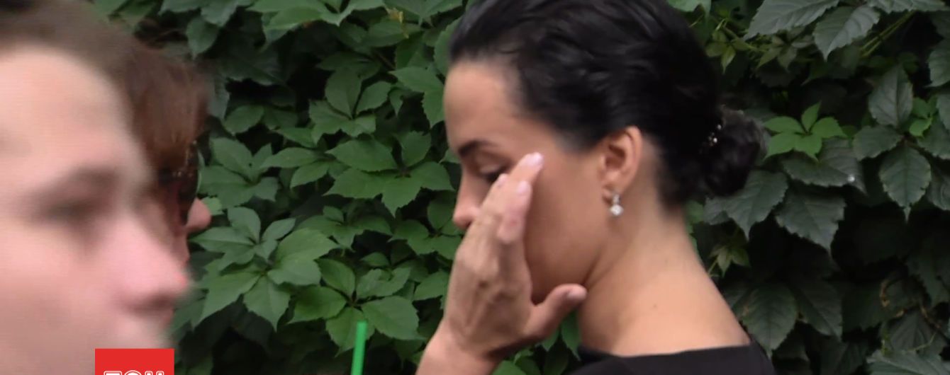 У чорному та з заплаканими очима: Астаф'єва підтримала акцію зоозахисників