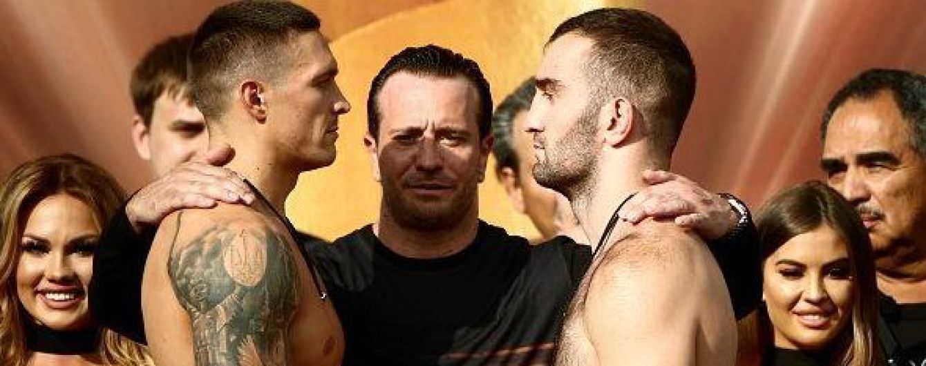 Финал WBSS. Усик и Гассиев провели "бесконечную" битву взглядов