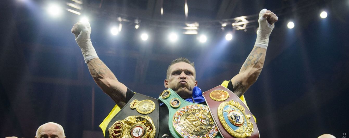 Усик після бою з Гассієвим: Україно! Мила, рідна, спасибі за підтримку!