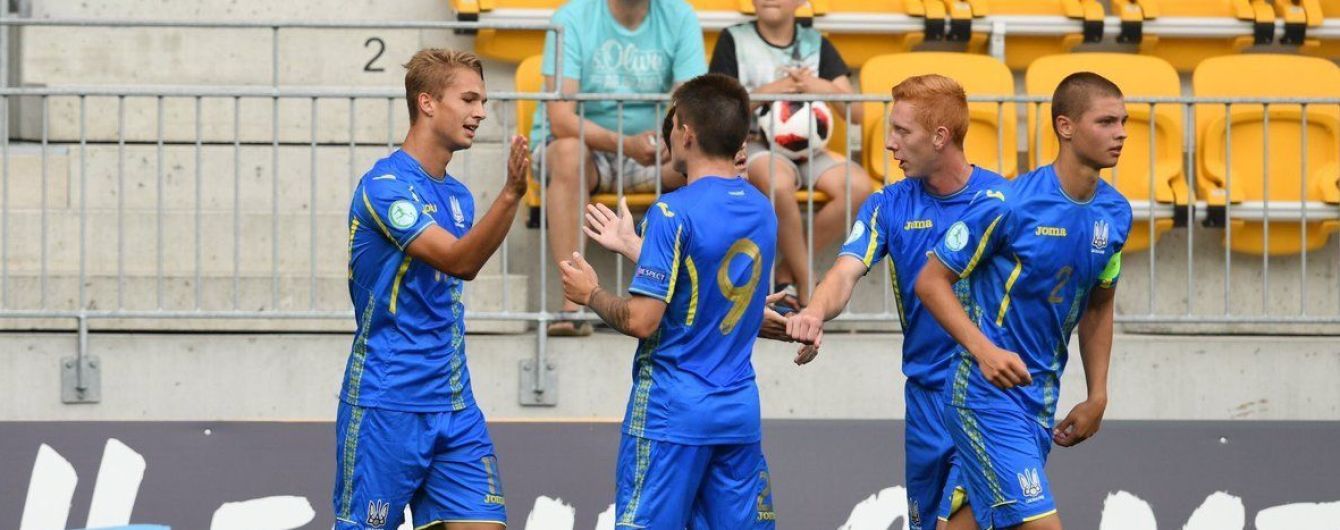 Сборная Украины U-19 с первого места вышла в полуфинал Евро-2018