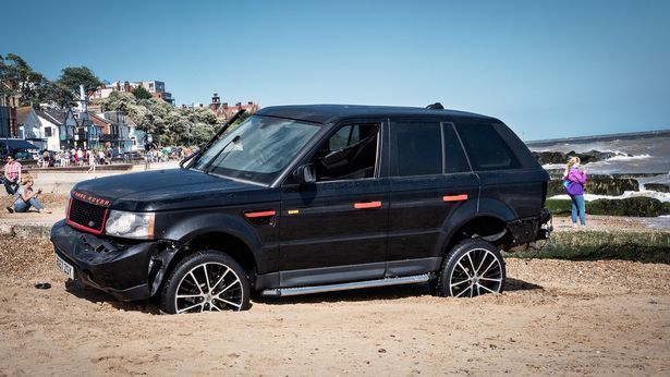 утопленник Range Rover