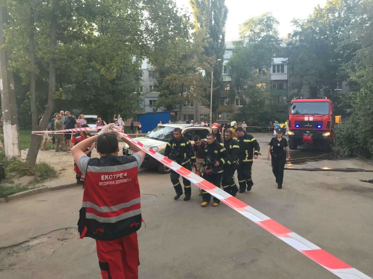Пожежа у Києві2