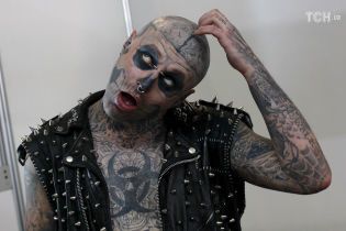 Смерть Zombie Boy: в Сети вспоминают, как манекенщик выглядел без тату