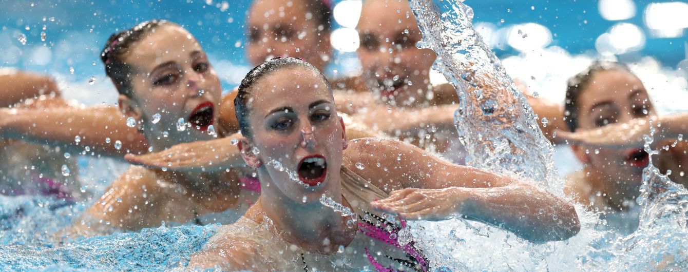 Сборная Украины по синхронному плаванию выиграла пятую медаль на чемпионате Европы