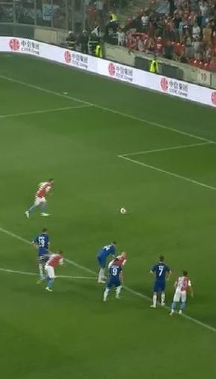 Славия – Динамо – 1:1. Видео гола Гушбауэра