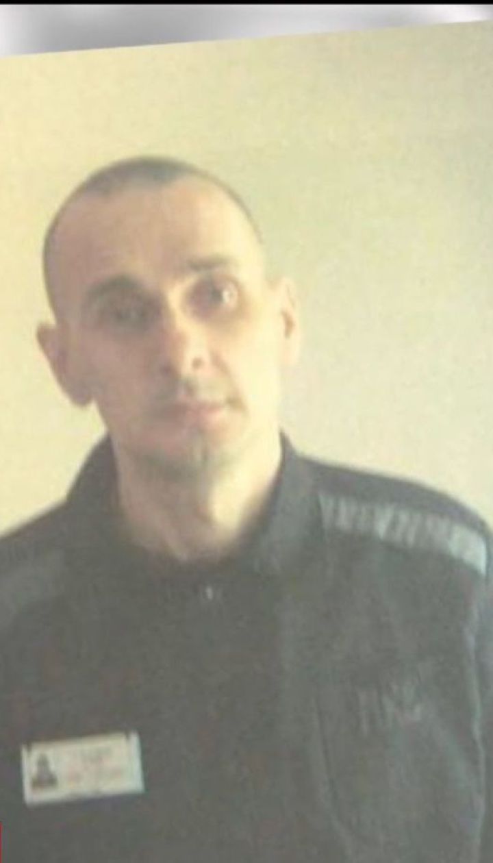 Денисова обнародовала новые фото Олега Сенцова с колонии, который голодает уже 88-й день