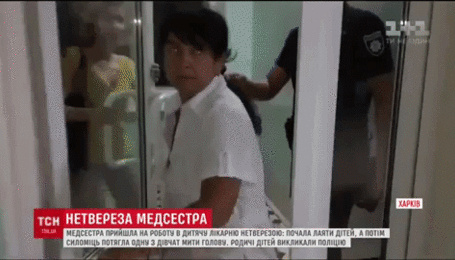 В Харькове пьяная медсестра устроила дебош в детской больнице
