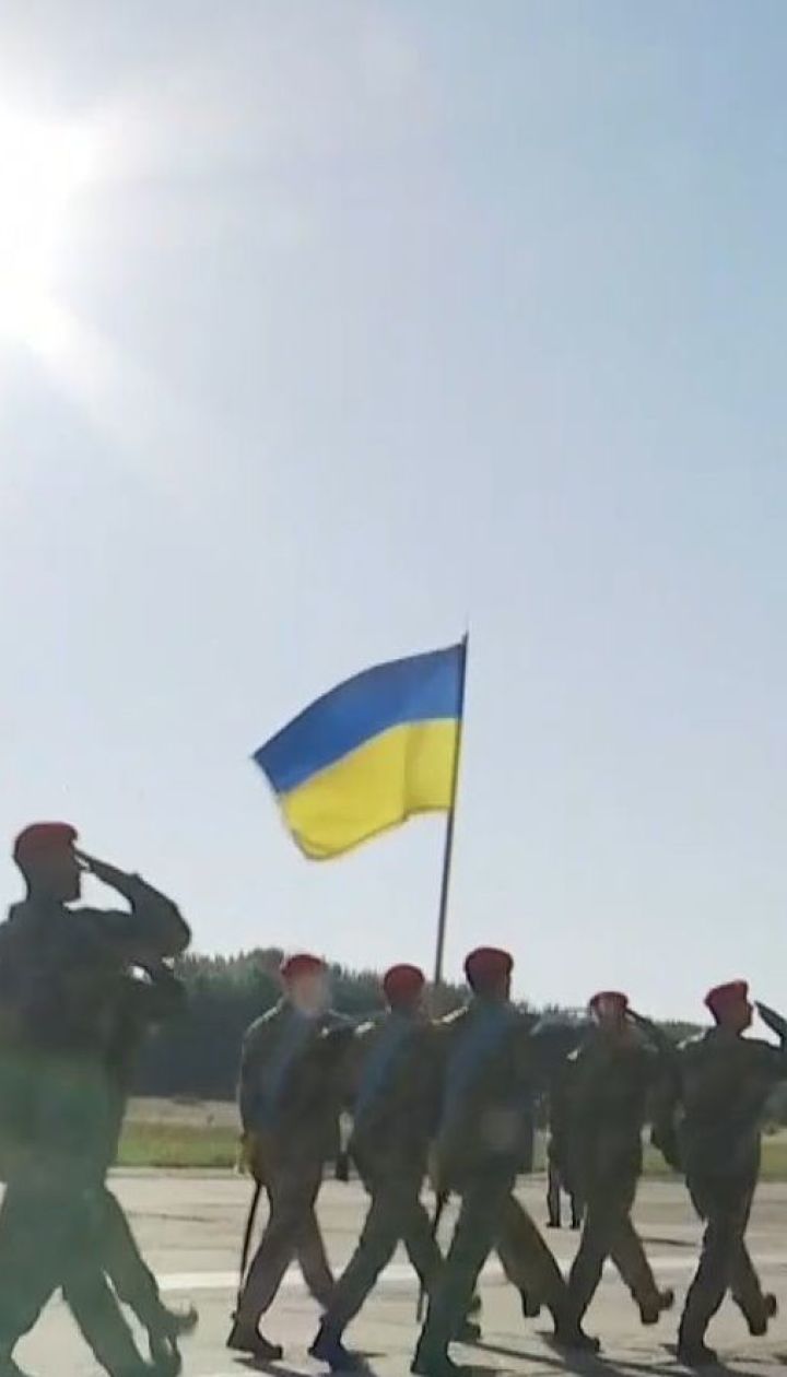 В Киеве прошла репетиция парада ко Дню Независимости