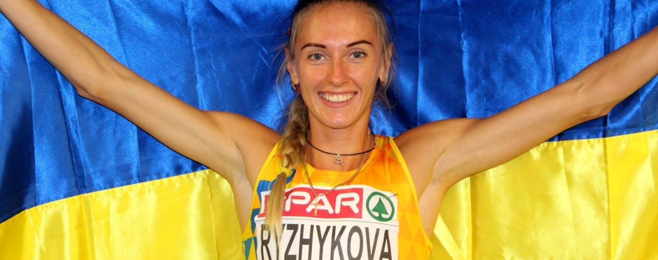 Украинка Рыжикова завоевала второе "серебро" на чемпионате Европы по легкой атлетике