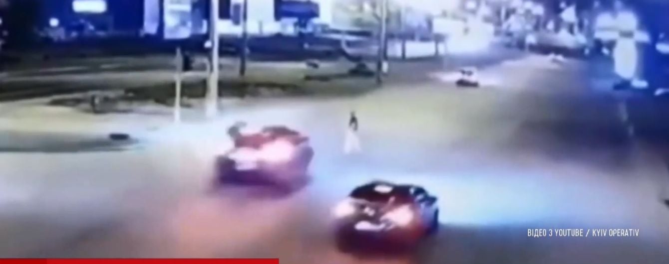 В Киеве ищут Lexus, который сбил мужчину и даже не затормозил
