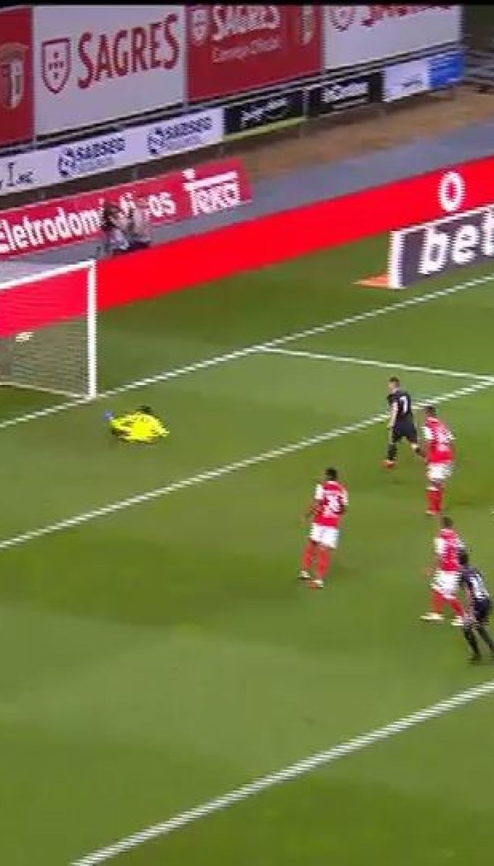Брага – Заря – 1:1. Видео гола Рафаэля