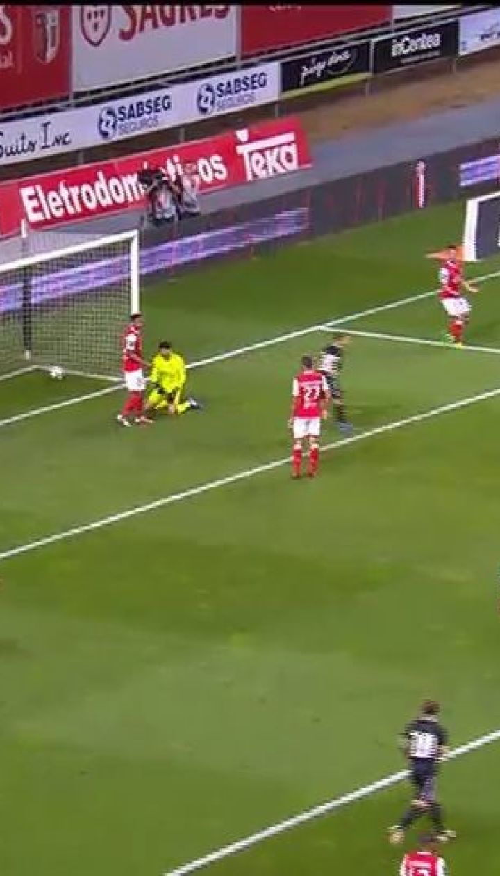 Брага – Заря – 2:2. Видео гола Караваева