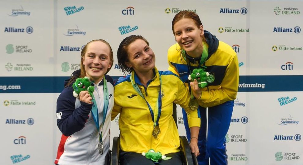 "Порвали" Дублин. Украинские паралимпийцы выиграли Чемпионат Европы по плаванию