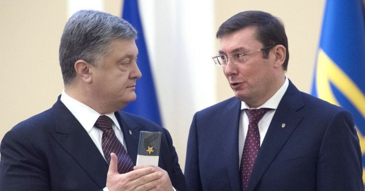 Луценко уверяет, что после встречи с ним Порошенко решил уволить Гладк