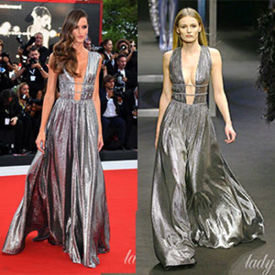 Кто лучше выглядит в платье от Alberta Ferretti ?