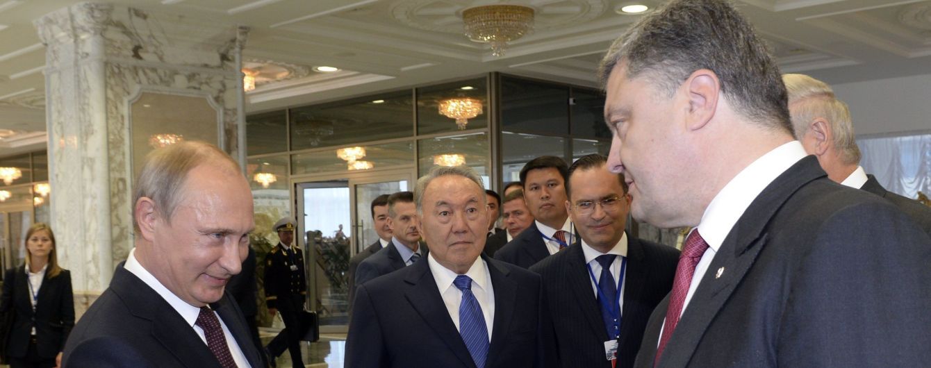 Путін розмовляв з Порошенком "жорстко, однозначно і досить дохідливо" - Пєсков про мемуари Олланда