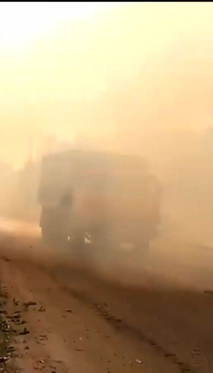 На Харківщині дві доби поспіль гасили масштабну лісову пожежу
