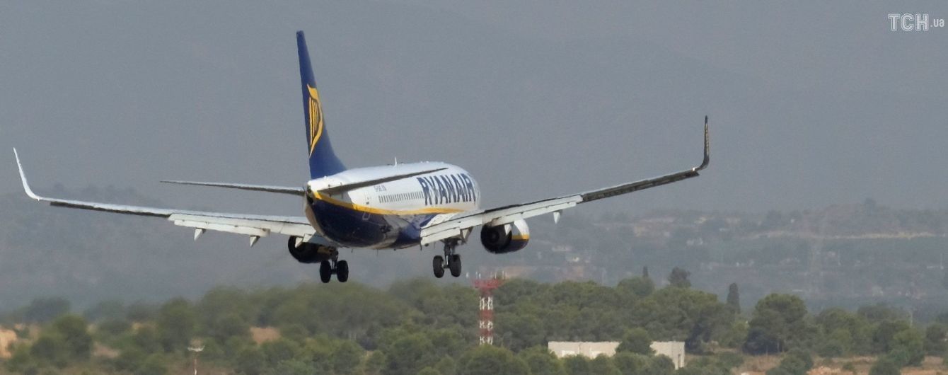 До "Борисполя" прилетів перший рейс лоукостера Ryanair