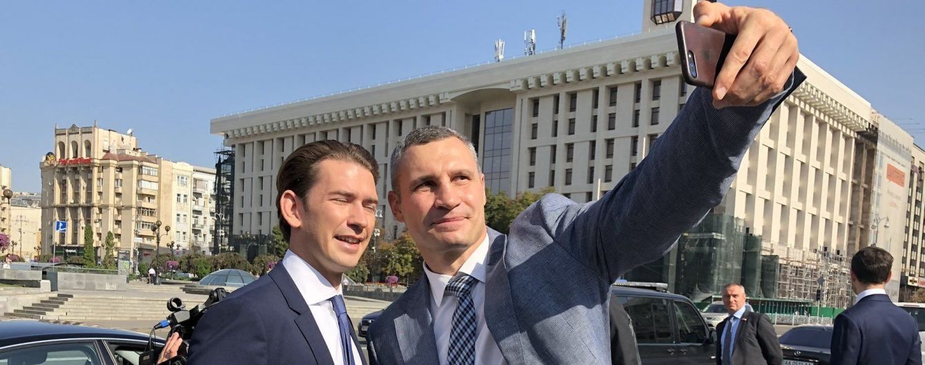 До Києва прибув канцлер Австрії
