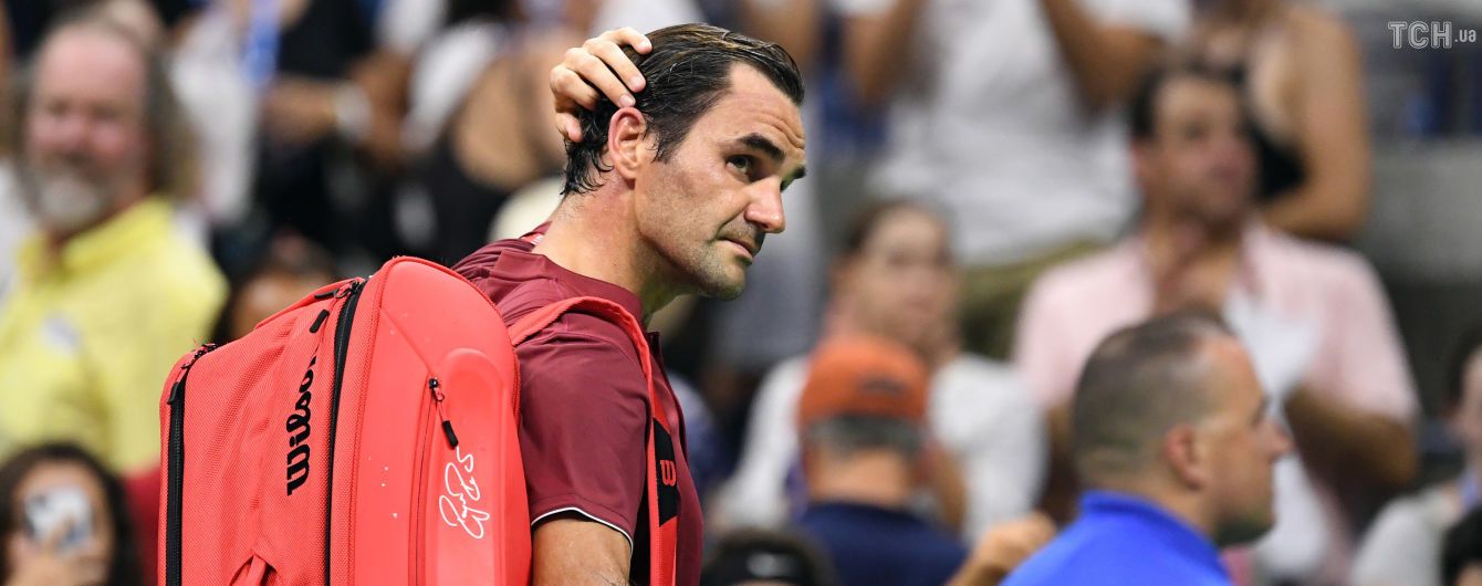 Федерер не справился с погодой на US Open: Мне буквально не хватало воздуха