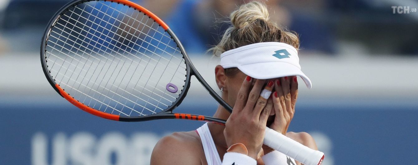 Цуренко не змогла вийти у півфінал US Open, взявши лише два гейми