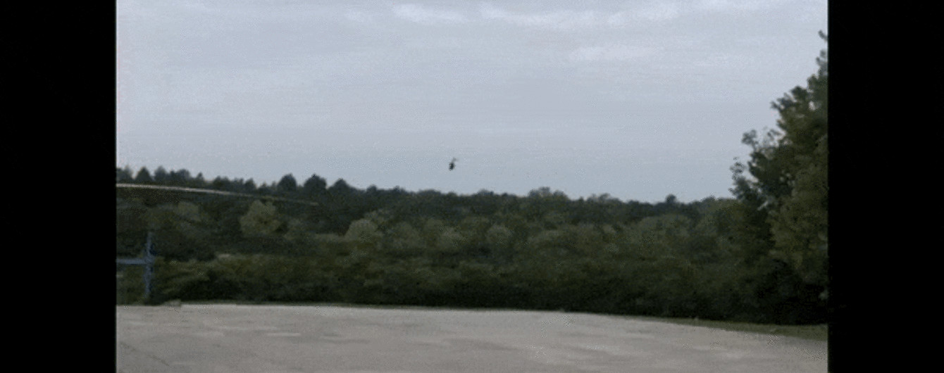 Появилось видео падения вертолета в Киеве