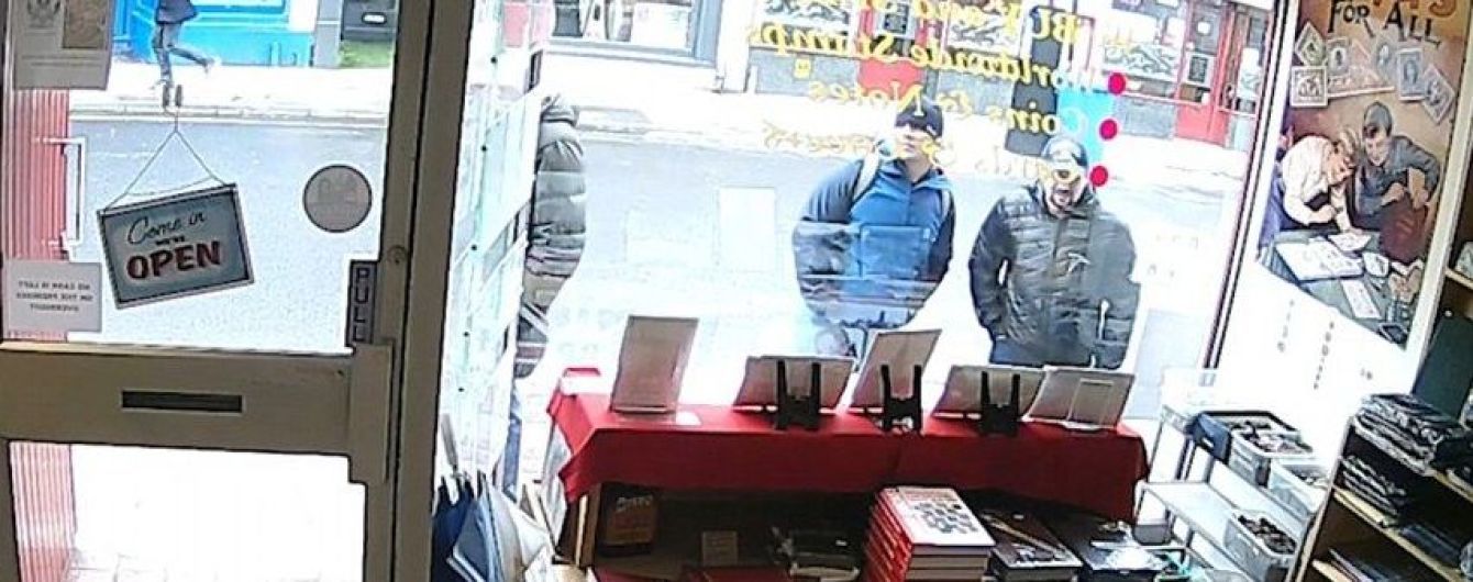 Британское СМИ опубликовало видео с россиянами, подозреваемыми в отравлении Скрипалей