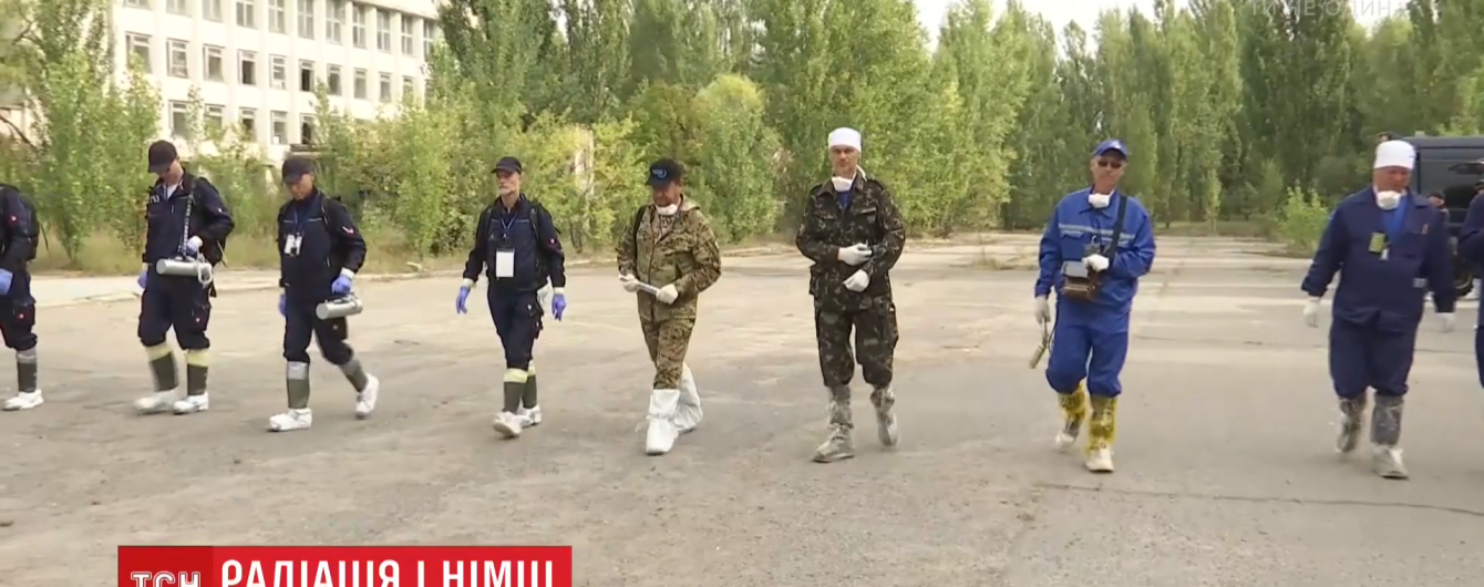 Немецкие ученые проводят учения в Чернобыле и измерили там радиацию