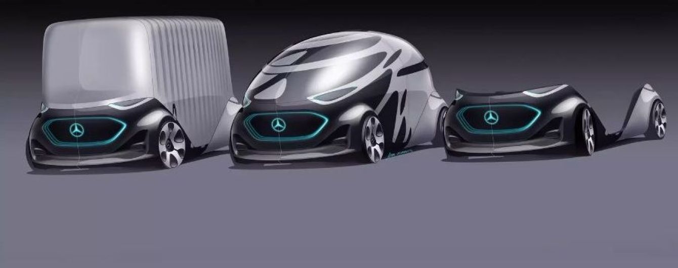 Компанія Mercedes-Benz показала футуристичне майбутнє міських фургонів