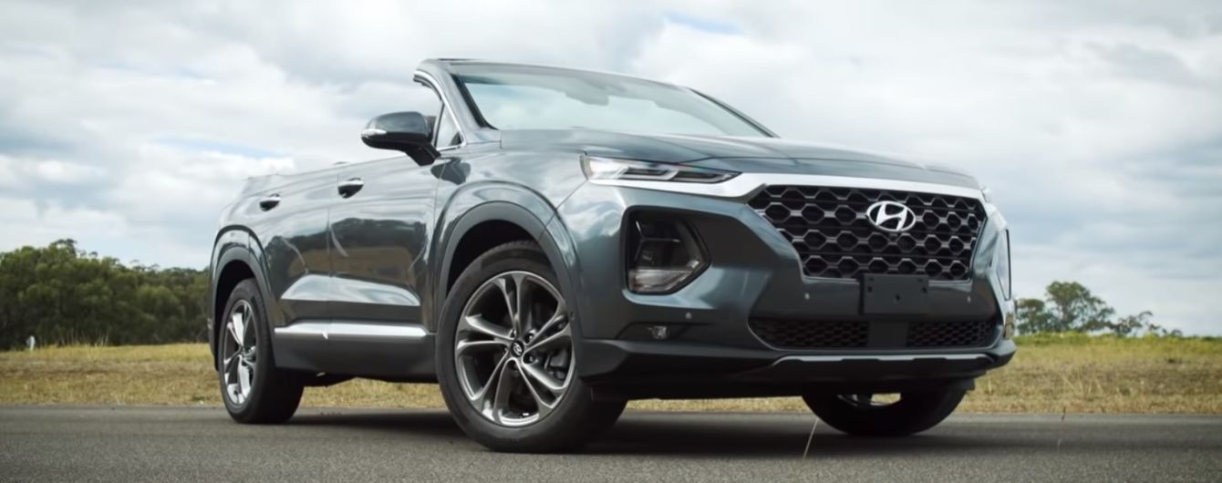 В Австралии обнаружен кабриолет Hyundai Santa Fe