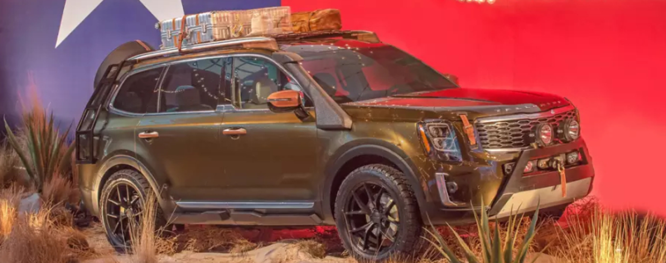 Брутальный Kia Telluride представили в "фермерском" стиле