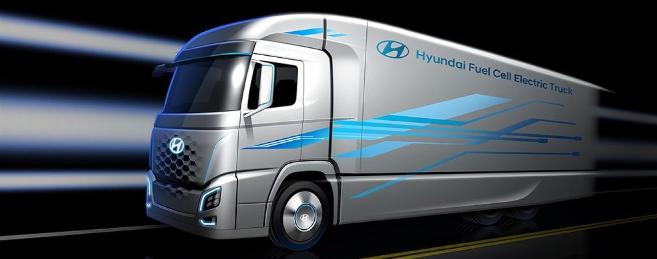 В Hyundai показали тизер водородного грузовика